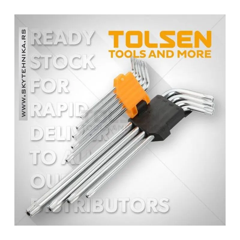 Toreks ključevi produženi set od 9 kom
